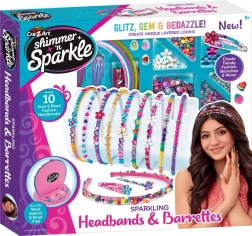 Shimmer 'n Sparkle diademas y adornos para el cabello brillantes