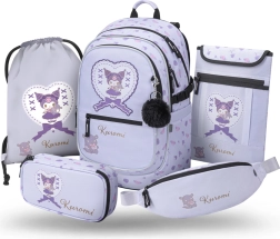 Baagl set escolar de 5 piezas Core Kuromi Sweet One