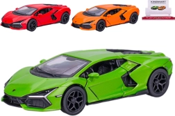 Kinsmart Lamborghini Revuelto modelo metálico 1:38 con puertas abatibles
