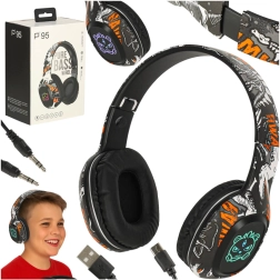 Auriculares gaming inalámbricos Bluetooth negros