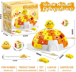 Juego de mesa infantil Igloo con patito