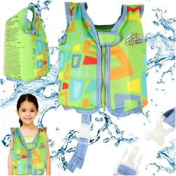 Chaleco de natación infantil BESTWAY para 11–19 kg – Verde