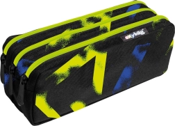 Estuche con tres cremalleras Line Boy