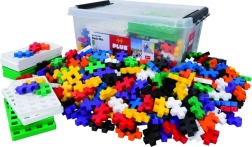 Plus-Plus BIG Basic caja 400 piezas y 10 bases