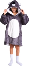 Cozy Noxxiez koala – manta sudadera con capucha para niños 7–12 años