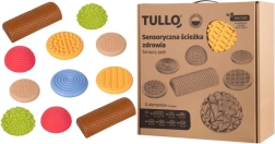 Camino sensorial de equilibrio en tonos pastel – 11 piezas