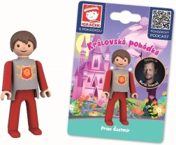 Muñeco Igráček príncipe Čestmír y cuento real