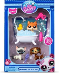 Set Littlest Pet Shop SPA G7 S3 con 3 figuras