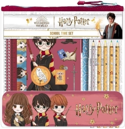 Set escolar y creativo HARRY POTTER en estuche de plástico 24 × 24 × 3 cm