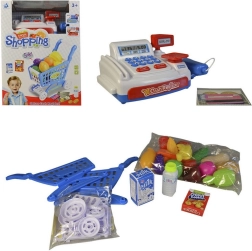 Caja registradora infantil con carrito de compra MaDe