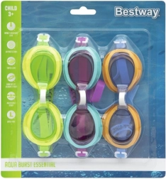 Gafas de natación Aqua Burst para niños - 3 paquetes