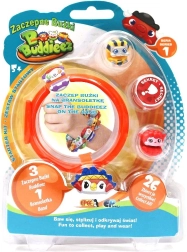 Bbuddieez Zaczepne Buźki set de inicio – 3 figuritas y una pulsera