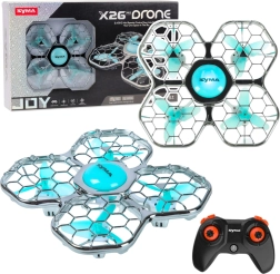 Dron SYMA X26 Pro con protección de hélices, acrobacias y luz LED