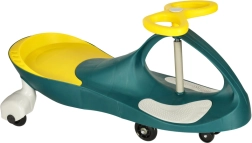 Correpasillos gravitacional con ruedas LED luminosas – amarillo