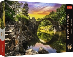 Puzzle Trefl de 1000 piezas Photo Odyssey: Rakotzbrücke – puente Rakotz en Kromlau
