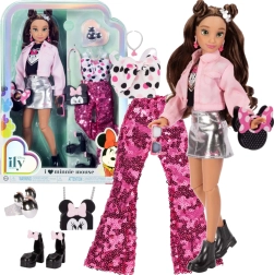 Disney ILY 4Ever muñeca de moda inspirada en MINNIE MOUSE con accesorios 30 cm
