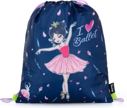 Bolsa para zapatillas con motivo de bailarina