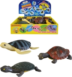 Tortuga elástica de 15 cm con caja
