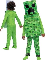 Disfraz infantil de Creeper MINECRAFT 137–149 cm (10–12 años)