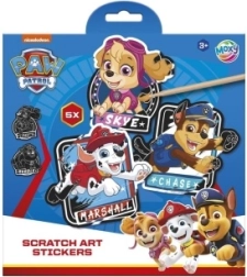 Pegatinas para rascar Patrulla Canina – set de 5 uds
