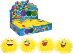 Pelota antiestrés apretable con flecos 10 cm