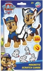 Imágenes magnéticas para rascar Patrulla Canina – set de 10 imanes