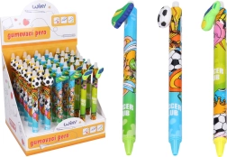 Bolígrafo borrable 0,7 mm – motivo de fútbol