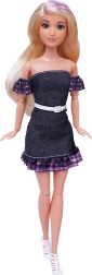 Muñeca con vestido negro 30 cm
