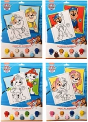 Pintar por números – La Patrulla Canina