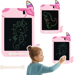 Tableta LCD para dibujar unicornio rosa