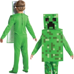 Disfraz de Creeper para niños 4–6 años del juego Minecraft
