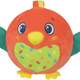 Pelota de felpa dragón con sonajero CLEMENTONI Baby