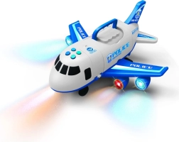 Avión de policía con compartimento de carga abatible