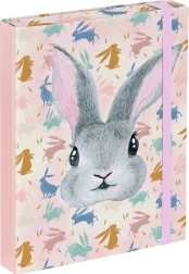Baagl carpeta para cuadernos escolares A5 Bunny
