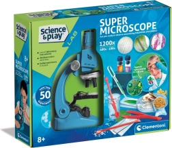 Clementoni Science & Play laboratorio: super microscopio para niños