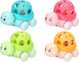 Tortuga sonajero de plástico 11 cm