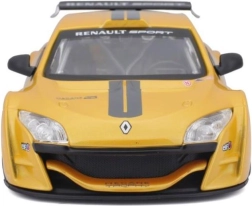 Modelo Bburago Renault Mégane Trophy 1:24 de metal – amarillo metalizado