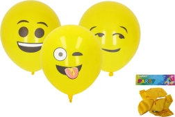 Globos inflables con caritas sonrientes 5 uds