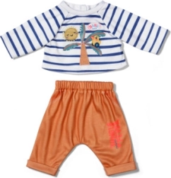 Conjunto de ropa BABY born con palmera para muñecas de 43 cm y osito