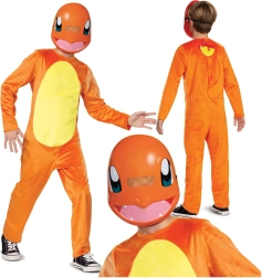 Disfraz infantil de Pokémon Charmander kigurumi – Altura de 109–126 cm