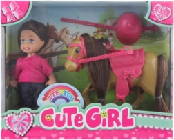 Muñeca con caballito