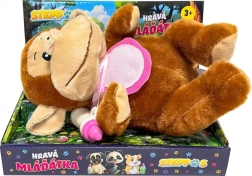 Monita interactiva Steppos con biberón