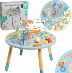 Mesa de Actividades de Madera Vida Marina - Musical y Educativa