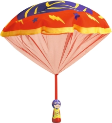 Paracaidista lanzable DJECO Flying Hero – Super Powers