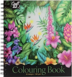 Libro de colorear naturaleza y animales CRAFT ID