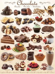 Puzzle Delicias de Chocolate 1000 Piezas
