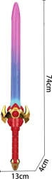 Espada luminosa para niños roja