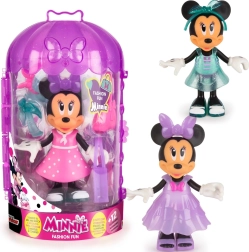 Disney Minnie Mouse muñeca de moda con armario y ropitas