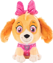 Peluche Skye de La Patrulla Canina con jersey navideño, 28 cm