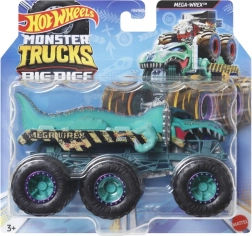 HOT WHEELS MONSTER TRUCKS Big Rigs Camión tractor de 6 ruedas 1:64 – selección aleatoria